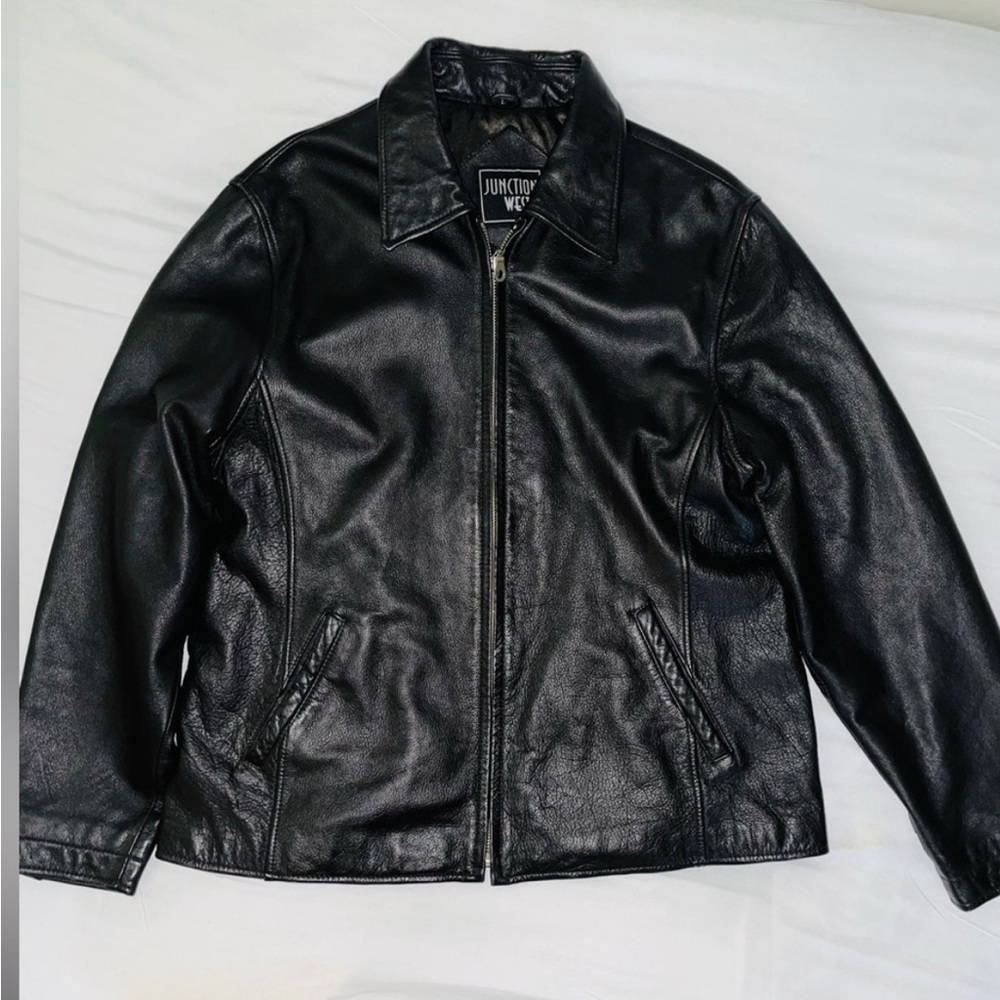 Junction Leather Jacket